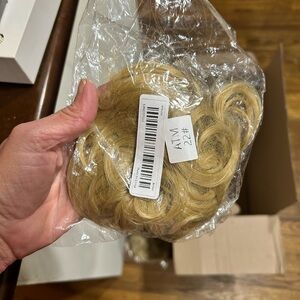Blonde Curly ponytail Hair Extension #4